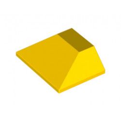 Покривна плочка 3X4/25°/45°: {ярко жълт}