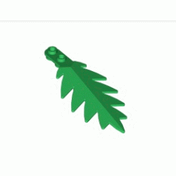 Палмово листо, малко : {тъмно зелен}