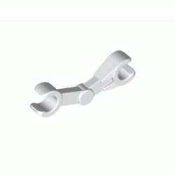 Ръка на космически скелет: {бял}