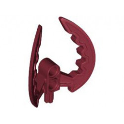 Bionicle Toa Nuva Climbing Claw / Kodan Ball Half: {нов тъмно червен}