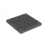 Brick, Modified 12 x 12 with 3 Pin Holes on each Side and Axle Holes in Corners: {тъмно каменно сив}