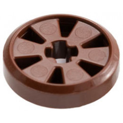 Wheel Hockey Puck, Small: {червеникаво-кафяв}