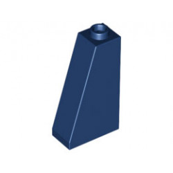 Покривна плочка 1X2x3/73° : {земно син}