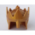 Large Figure Crown, King Mathias : {червеникаво златист / златен металик}