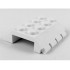 Slope 45 4 x 4 Double with Hinge : {бял}