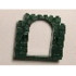 Door Frame 1 x 8 x 6 with Stone Pattern and Clips: {земно зелен}