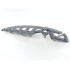 Bionicle Weapon Fire Greatsword / Shield Half (Toa Lhikan) : {сребрист}