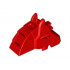 Horse Battle Helmet, Angular : {ярко червен}
