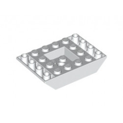 Slope, Inverted 45 6 x 4 Double with Recessed Center : {бял}