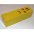 Electric 9V Battery Box 4 x 14 x 4 Cover: {ярко жълт}