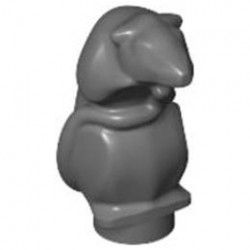 Rat, Standing (Scabbers): {тъмно каменно сив}