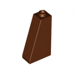 Покривна плочка 1X2x3/73°: {червеникаво-кафяв}