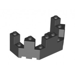 Балкон 1/2 4X8X2 1/3 : {черен}