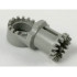 Technic, Axle and Pin Connector Toggle Joint Toothed: {сив}