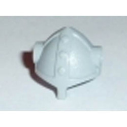 Minifigure, Headgear Helmet Viking with Side Holes: {умерено каменно сив}