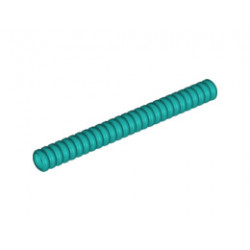 Hose, Ribbed 7mm D. 9L : {ярко синьо-зелен}