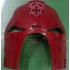 Bionicle Mask Large Hau (Toa Lhikan Style): {нов тъмно червен}