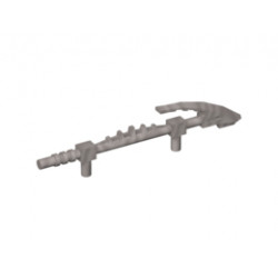 Minifigure, Weapon Bionicle Mini Staff (Whenua): {сребрист}