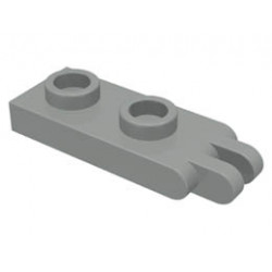 Hinge Plate 1 x 2 with 2 Fingers: {сив}