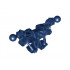 Bionicle Piraka Torso with 2 Ball Joints: {земно син}