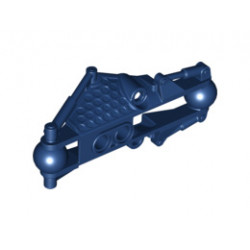 Bionicle Piraka Arm Section with 2 Ball Joints: {земно син}