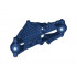 Bionicle Piraka Arm Section with 2 Ball Joints: {земно син}