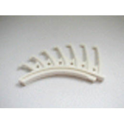 Bionicle Rahkshi Back Blade, 7 pointed (Guurahk): {бял}