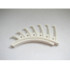 Bionicle Rahkshi Back Blade, 7 pointed (Guurahk): {бял}