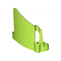 Technic, Panel Fairing #22 Large Short, Small Hole, Side A: {ярко жълто-зелен}