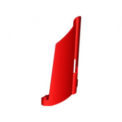 Technic, Panel Fairing #20 Large Long, Small Hole, Side A : {ярко червен}