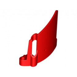 Technic, Panel Fairing #22 Large Short, Small Hole, Side A : {ярко червен}