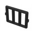 Bar 1 x 4 x 3 Window Grille : {черен}