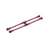Minifigure, Utensil Stretcher Holder Flexible: {нов тъмно червен}