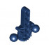 Bionicle Hips / Lower Torso with 2 Ball Joints and 7 Tooth Half Gear: {земно син}