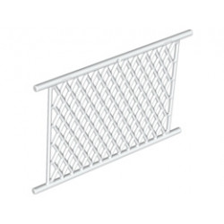 Net, Plastic 8 x 12 Lattice: {бял}