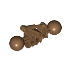 Bionicle Toa Metru Arm Lower Section with 2 Ball Joints: {кафяв}