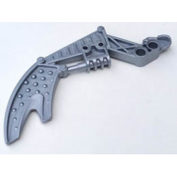 Bionicle Visorak Fang with 2 Pin Holes (Vohtarak) : {сребрист}