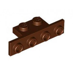 Ъглова плочка 1X2/1X4 (*) : {червеникаво-кафяв}