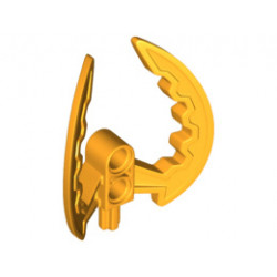 Bionicle Toa Nuva Climbing Claw / Kodan Ball Half: {огнено жълто-оранжев}