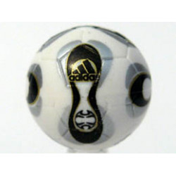 Ball, Sports Soccer with Adidas Official World Cup Ball (Teamgeist) Pattern: {бял}