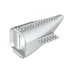 Задна част на самолет 8X16X7 1/194: {бял}
