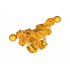 Bionicle Piraka Torso with 2 Ball Joints: {огнено жълто-оранжев}
