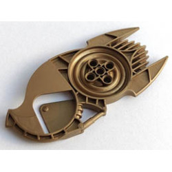 Bionicle Rhotuka Shield : {метално пясъчно-жълт}