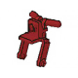 Tricycle Body Front Fork / Handlebars: {нов тъмно червен}