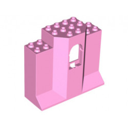 Стенен елемент 3X8X7 с прозорец: {светло пурпурен}