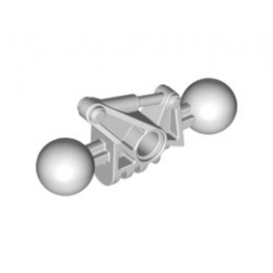 Bionicle Toa Metru Arm Lower Section with 2 Ball Joints: {светло каменно сив}