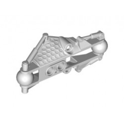 Bionicle Piraka Arm Section with 2 Ball Joints: {светло каменно сив}