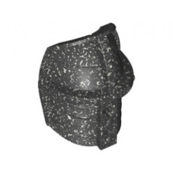 Large Figure Armor, Shoulder - Ridged (Knights Kingdom II): {сиво сребрист, дифузен}