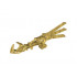 Bionicle Weapon Piraka Three Blade Scissor (Zaktan): {топло златист}