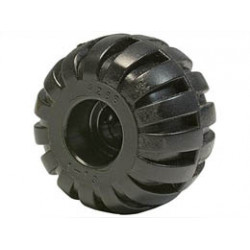 Wheel Full Rubber Balloon with Axle Hole: {черен}